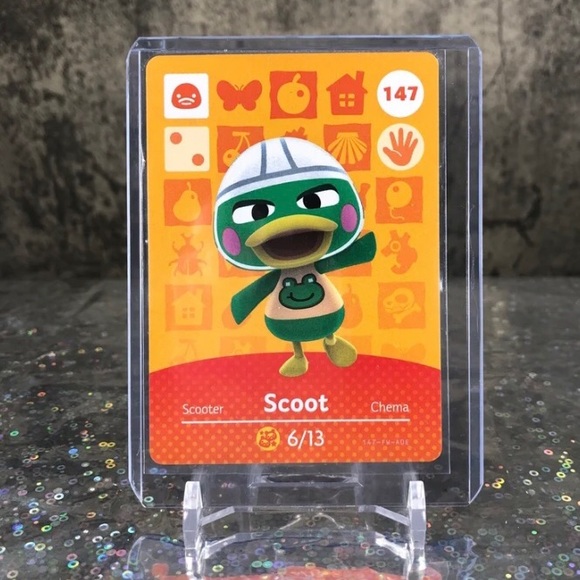 Scoot #147 Animal Crossing Amiibo Card - Picture 3 of 3